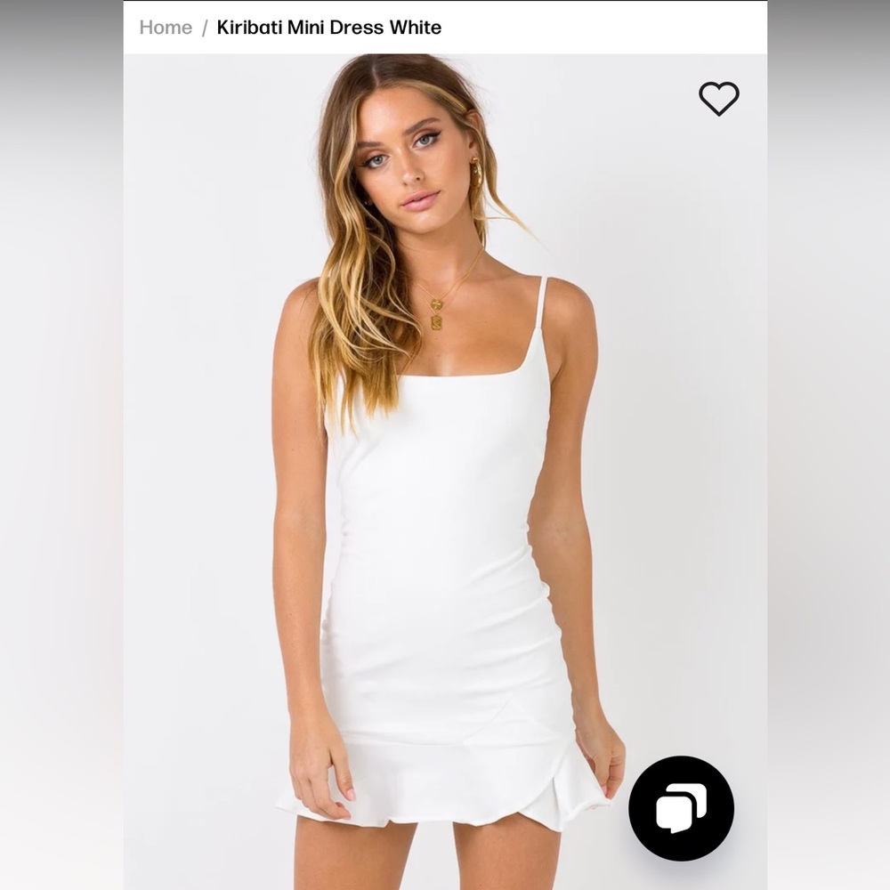 Princess Poly Kiribati Mini Dress White